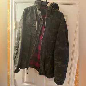 Aeropostale camouflage army jacket